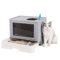 Foldable Enclosed Cat Litter Box With Top Exit Space Saving Enclosed Cat Litter Box With Scoop 1