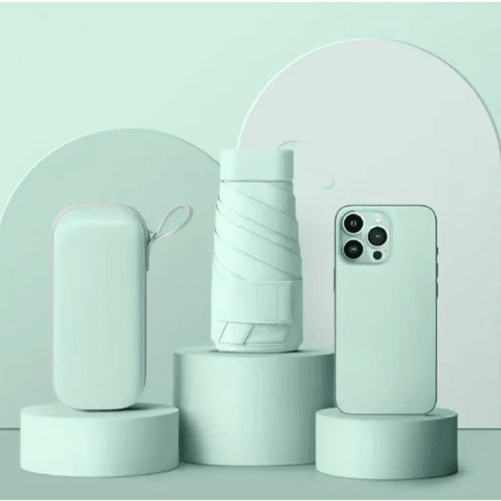 UltraLight Foldable Mini Umbrella Compact Travel Umbrella With UV Protection 6