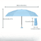 UltraLight Foldable Mini Umbrella Compact Travel Umbrella With UV Protection 10