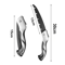 Folding Hand Saw For Gardening Outdoor Use Durable Folding Hand Saw For Wood Cutting Pruning 4
