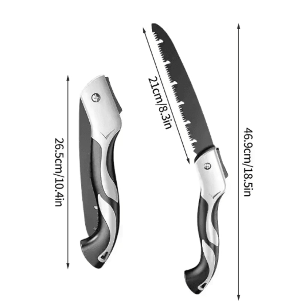 Folding Hand Saw For Gardening Outdoor Use Durable Folding Hand Saw For Wood Cutting Pruning 6