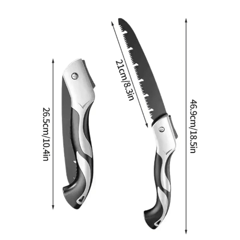 Folding Hand Saw For Gardening Outdoor Use Durable Folding Hand Saw For Wood Cutting Pruning 6