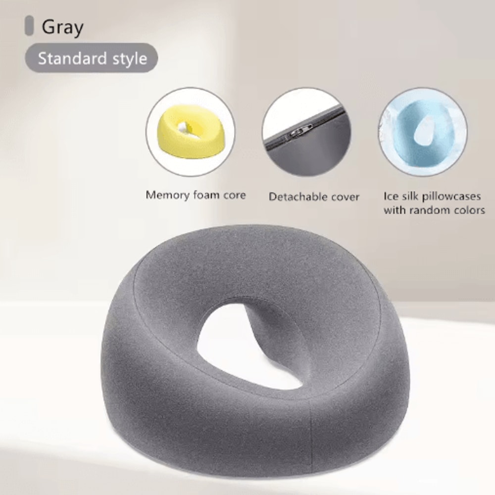 Ergonomic Memory Foam Face Rest Pillow Breathable Face Support Pillow For Salon Comfort Relaxation 1