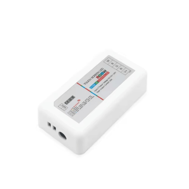 RF Wireless RGBW LED Controller With Touch Remote Smart LED Strip Controller For Custom Lighting 5