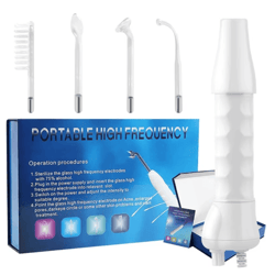 high frequency facial wand portable high frequency skin device for acne care & skin rejuvenation