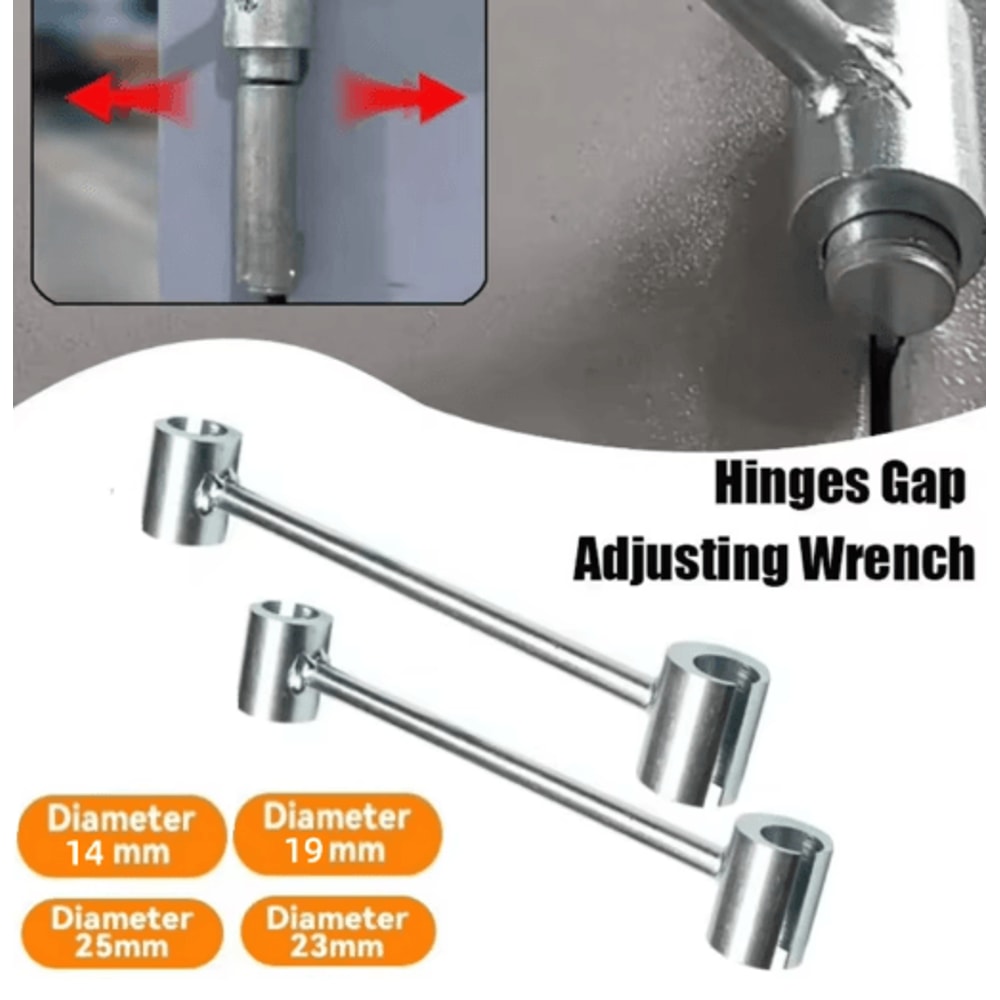 Adjustable Door Hinge Repair Wrench Tool HeavyDuty Door Hinge Adjustment Tool For Easy Alignment 0
