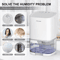 Portable Mini Dehumidifier Quiet Air Dehumidifier For Home Bedroom Office 5