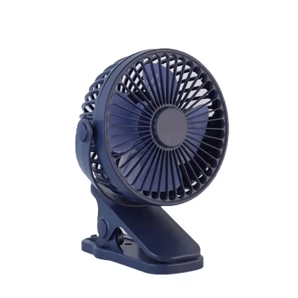 Mini ClipOn USB Fan Quiet Portable Clip Fan With 3 Speed Strong Airflow 2