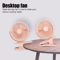 Mini ClipOn USB Fan Quiet Portable Clip Fan With 3 Speed Strong Airflow 7