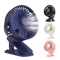 Mini ClipOn USB Fan Quiet Portable Clip Fan With 3 Speed Strong Airflow 0