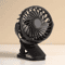 360 Rotating Mini Clip Fan With Night Light Rechargeable Clip On Desk Fan For Portable Cooling 3