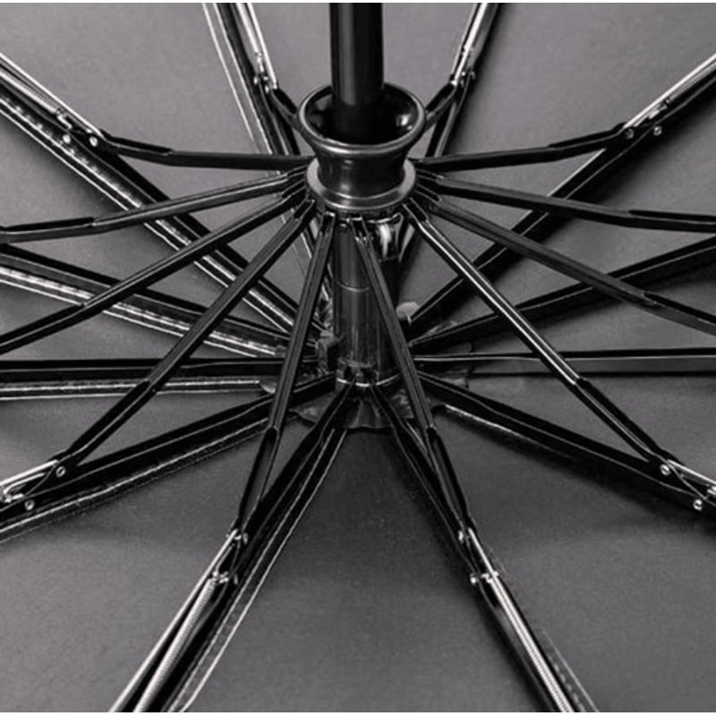 Reinforced 24Rib Wind Resistant Umbrella With UV Protection For Business Daily Use 10