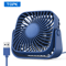4Inch USB Portable Mini Fan Quiet Adjustable Desk Camping Personal Fan 3