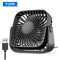 4Inch USB Portable Mini Fan Quiet Adjustable Desk Camping Personal Fan 11