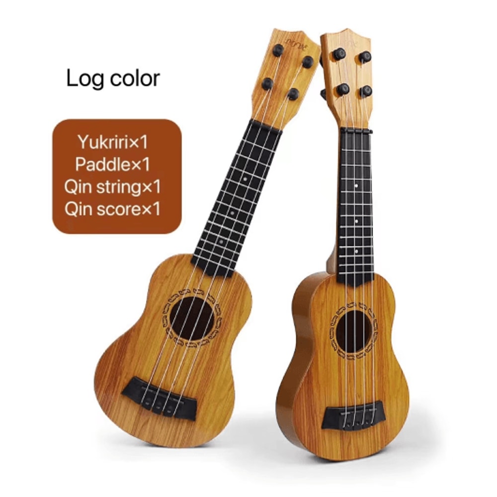 Kids Toy Guitar Ukulele Beginner Musical Instrument For Fun Learning Play 0