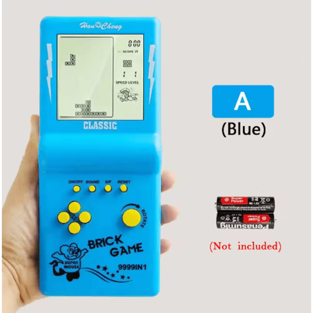 Retro Handheld Tetris Game Console Portable Puzzle Gaming Device For Kids Nostalgic Play 3