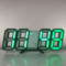 3D LED Digital Alarm Clock With Temperature Modern Wall Desk Display Clock 4