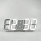 3D LED Digital Alarm Clock With Temperature Modern Wall Desk Display Clock 7
