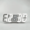 3D LED Digital Alarm Clock With Temperature Modern Wall Desk Display Clock 7