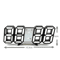 3D LED Digital Alarm Clock With Temperature Modern Wall Desk Display Clock 9