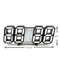3D LED Digital Alarm Clock With Temperature Modern Wall Desk Display Clock 9