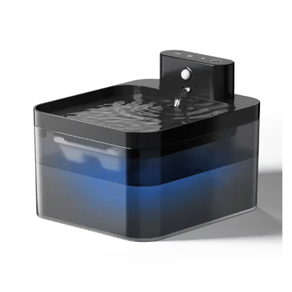 ROJECO Wireless Automatic Pet Water Fountain Smart Infrared Sensor Cat Dog Water Dispense 2