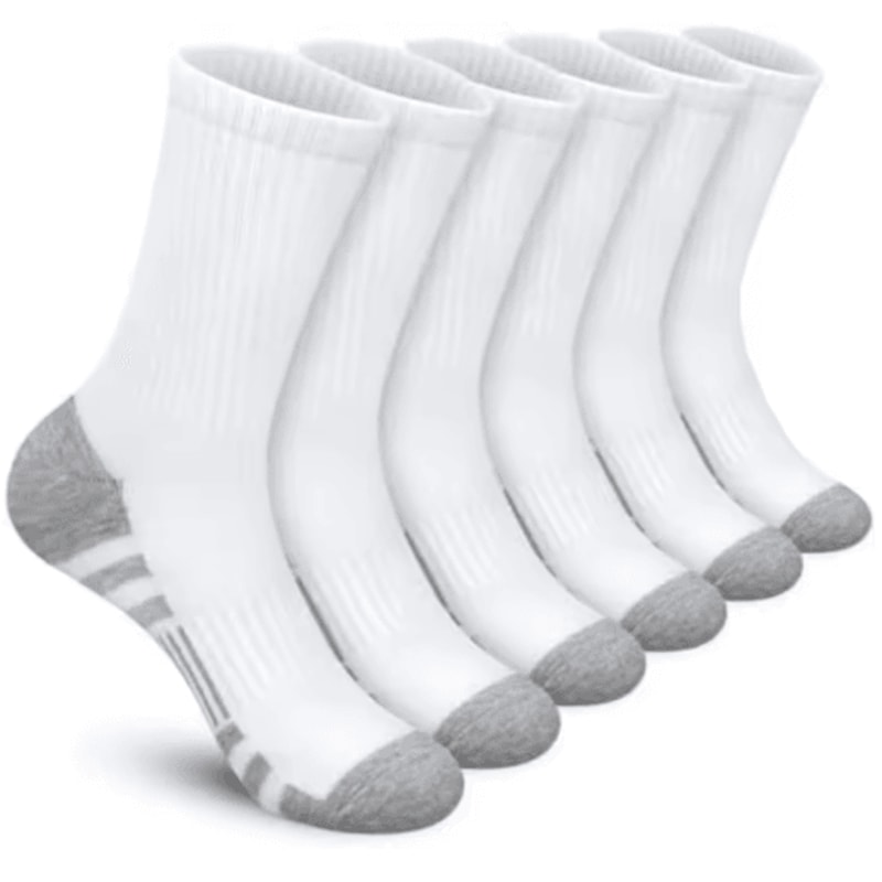 8Pack Breathable Cushioned Running Socks Durable Athletic Sports Socks For Men Women 3