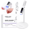SAVILAND Rechargeable UV LED Nail Lamp Portable Gel Nail Dryer With LCD Timer Magnetic Stand 1