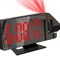 LED Digital Projection Alarm Clock Ceiling Projector Clock With Temperature Display Snooze 3