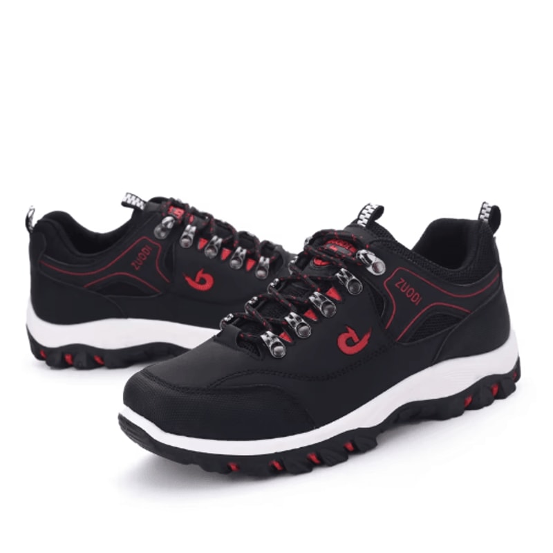 Mens Casual Leather Sneakers Lightweight Breathable Walking Shoes For Everyday Comfort 0