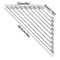 Roll Up Triangle Over Sink Drying Rack Foldable Stainless Steel Dish Drainer Corner Organizer 2