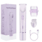 Mini Waterproof Rechargeable Womens Electric Shaver Dual Head Bikini Trimmer Body Hair Remover 1