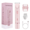 Mini Waterproof Rechargeable Womens Electric Shaver Dual Head Bikini Trimmer Body Hair Remover 3