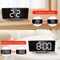 LED Mirror Digital Alarm Clock With Large Display And Silent Noiseless Design 9