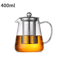 HeatResistant Glass Teapot With Stainless Steel Infuser For Loose Leaf Tea 4
