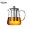 HeatResistant Glass Teapot With Stainless Steel Infuser For Loose Leaf Tea 4