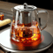 HeatResistant Glass Teapot With Stainless Steel Infuser For Loose Leaf Tea 7