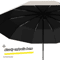 Extra Large Automatic Windproof Umbrella With UV Protection And Reinforced Frame 11