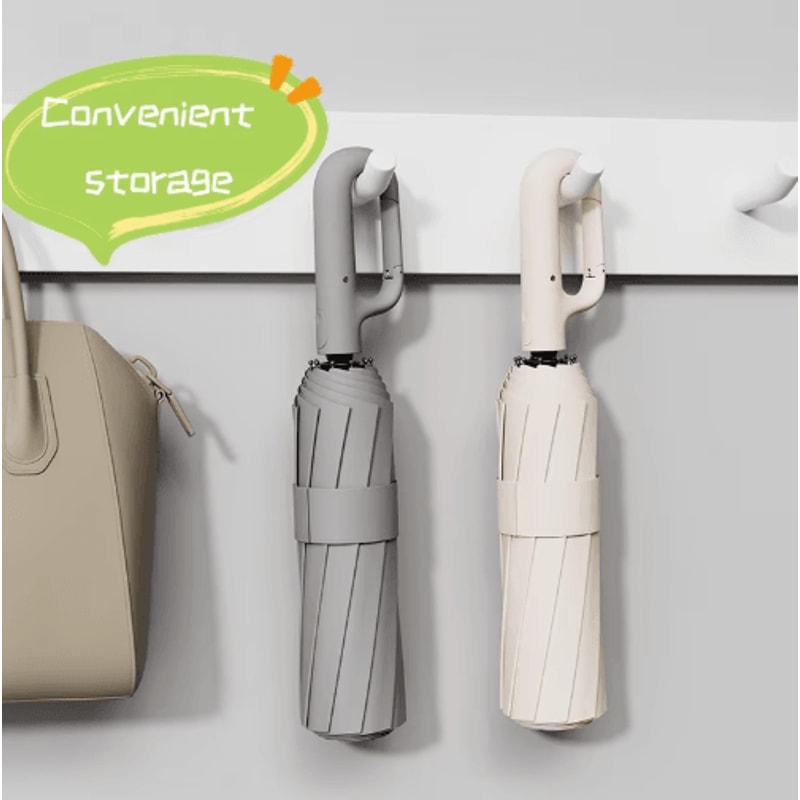 Extra Large Automatic Windproof Umbrella With UV Protection And Reinforced Frame 14