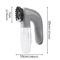 Portable Pet Hair Vacuum Grooming Brush With Electric Massage And Dual Cleaning Function 1