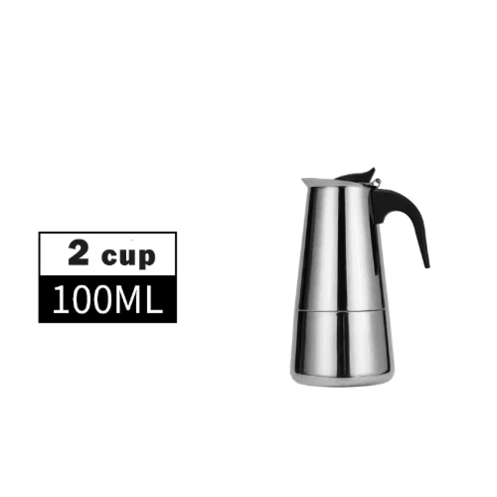 Stovetop Moka Pot Espresso Maker 469 Cup Italian Coffee Percolator 1