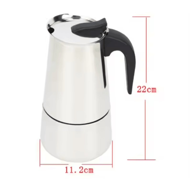 Stovetop Moka Pot Espresso Maker 469 Cup Italian Coffee Percolator 2
