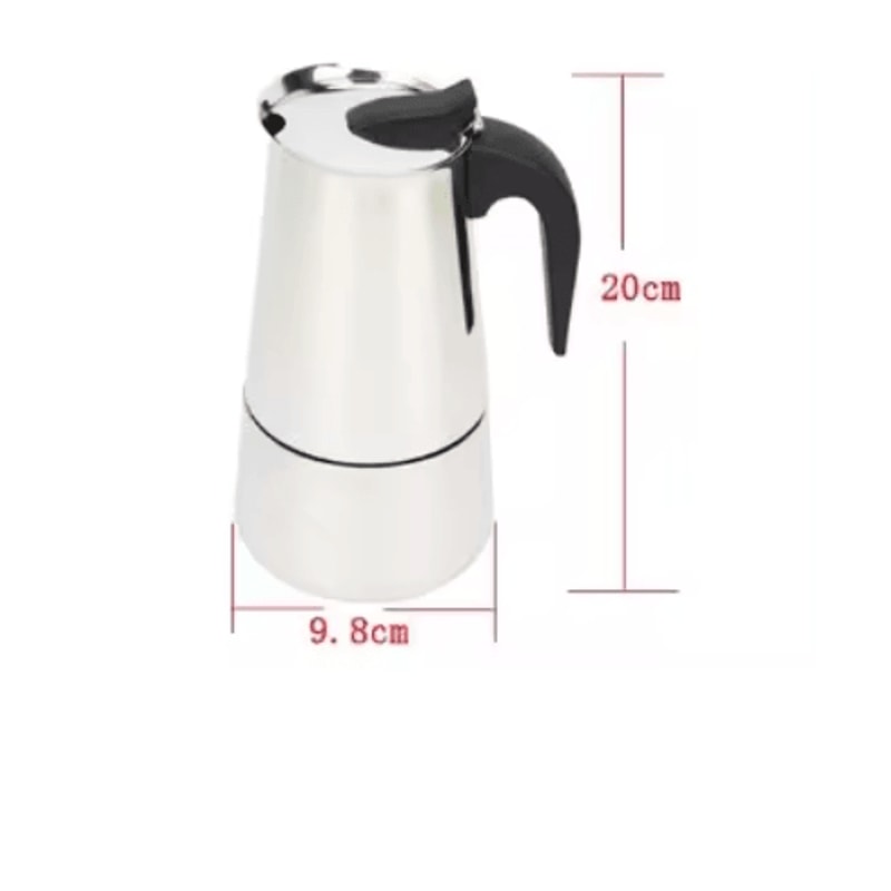 Stovetop Moka Pot Espresso Maker 469 Cup Italian Coffee Percolator 3