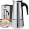 Stovetop Moka Pot Espresso Maker 469 Cup Italian Coffee Percolator 0