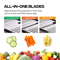 Adjustable Stainless Steel Mandoline Slicer MultiBlade Vegetable Cutter Food Prep Tool 4
