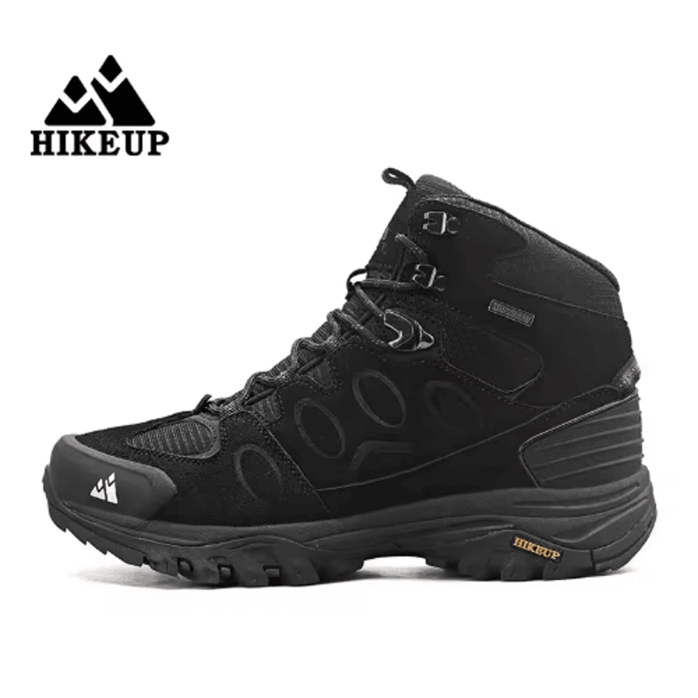 Mens HighTop Hiking Boots NonSlip Suede Winter Trekking Shoes 3