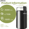 200W HighPower Coffee Grinder Multifunction Electric Bean Spice Grinder 3