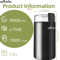 200W HighPower Coffee Grinder Multifunction Electric Bean Spice Grinder 3