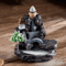 Backflow Incense Burner Waterfall Aromatherapy Holder With Incense Cones Set 7