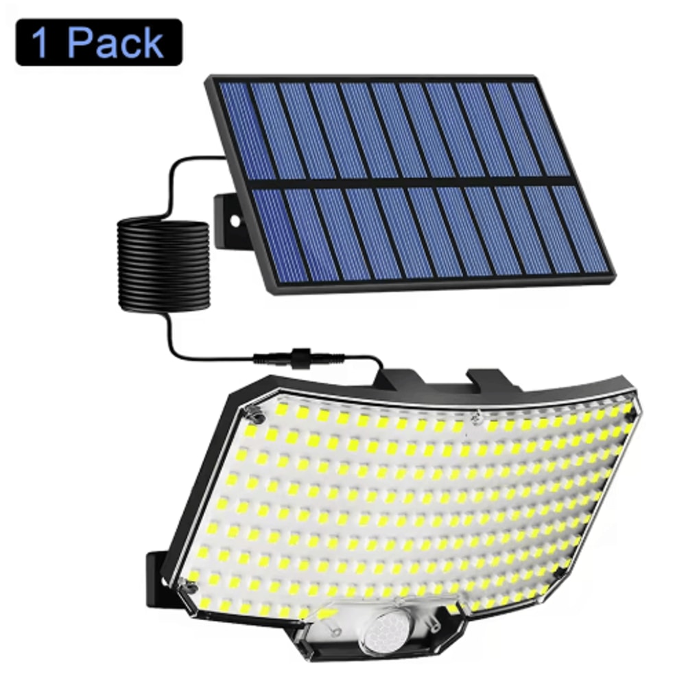 234 LED Solar Motion Sensor Flood Lights Waterproof Outdoor Security Lights With Remote 1